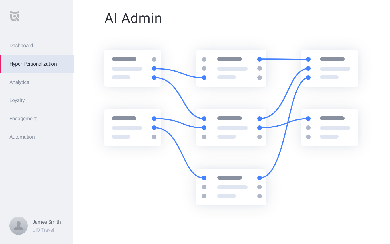 AI Admin Interface