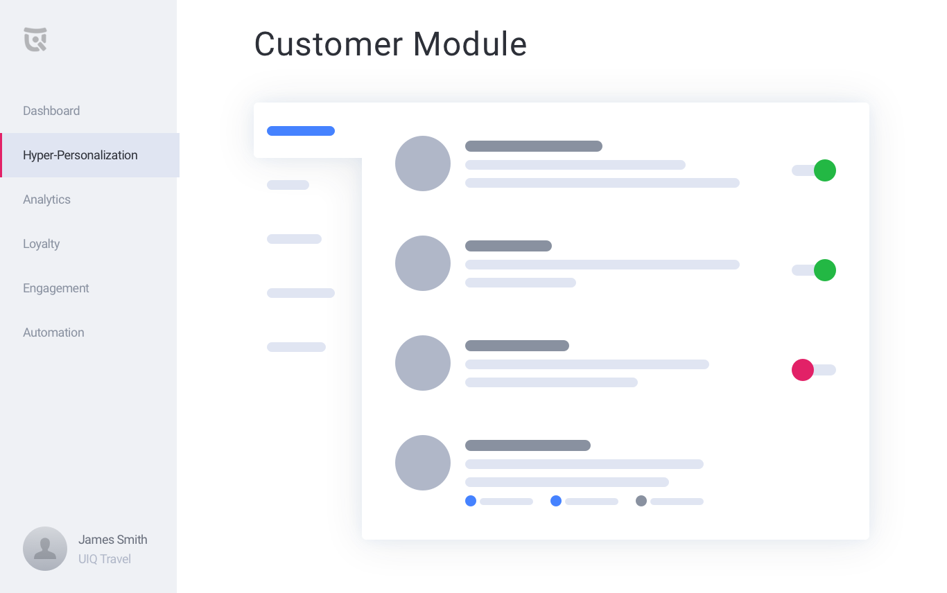 Customer Module Admin